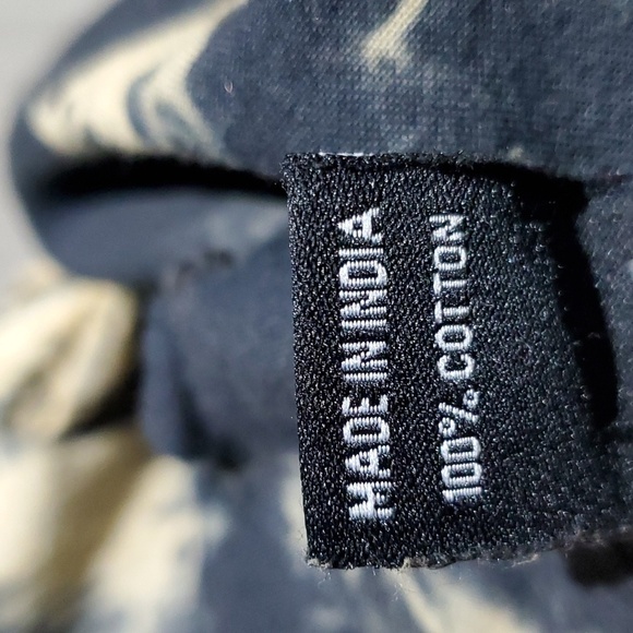 THRILL JEANS PLUS SIZE 3X TIE DYE BUTTON DOWN SHIRT HIGH LOW DISTRESSED RIPS - Picture 13 of 13